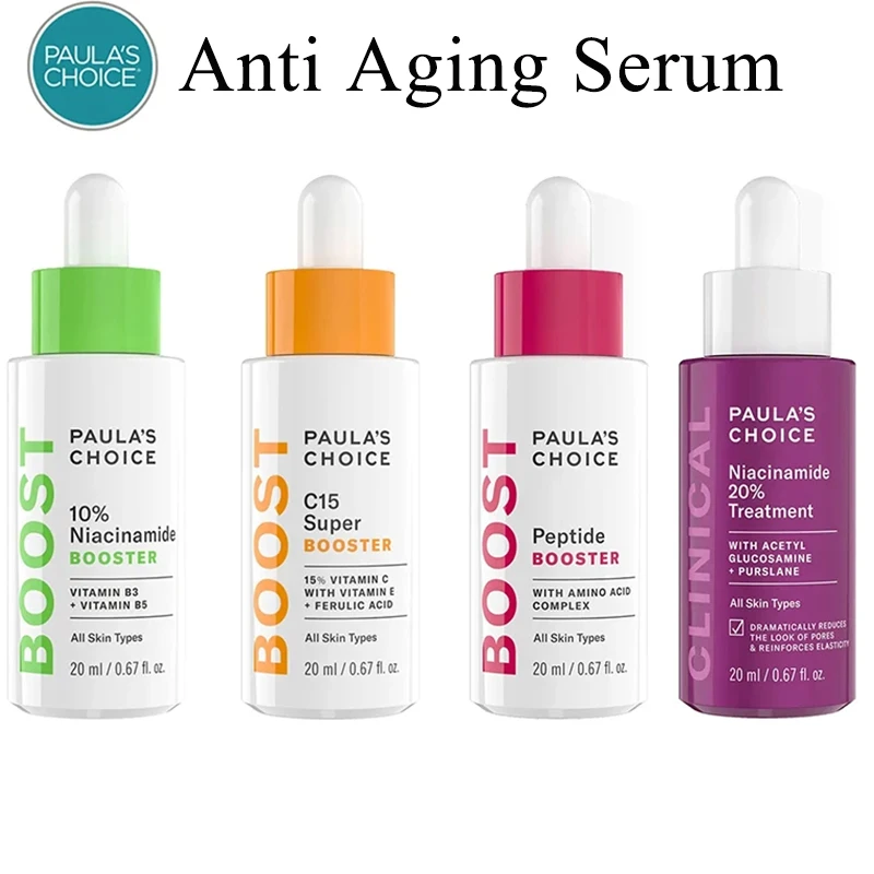 

Paula‘s Choice Skin Care BOOST 10% 20% Niacinamide Booster 20ml Peptide Booster With Amino Acid Complex C15 Anti Aging Serum