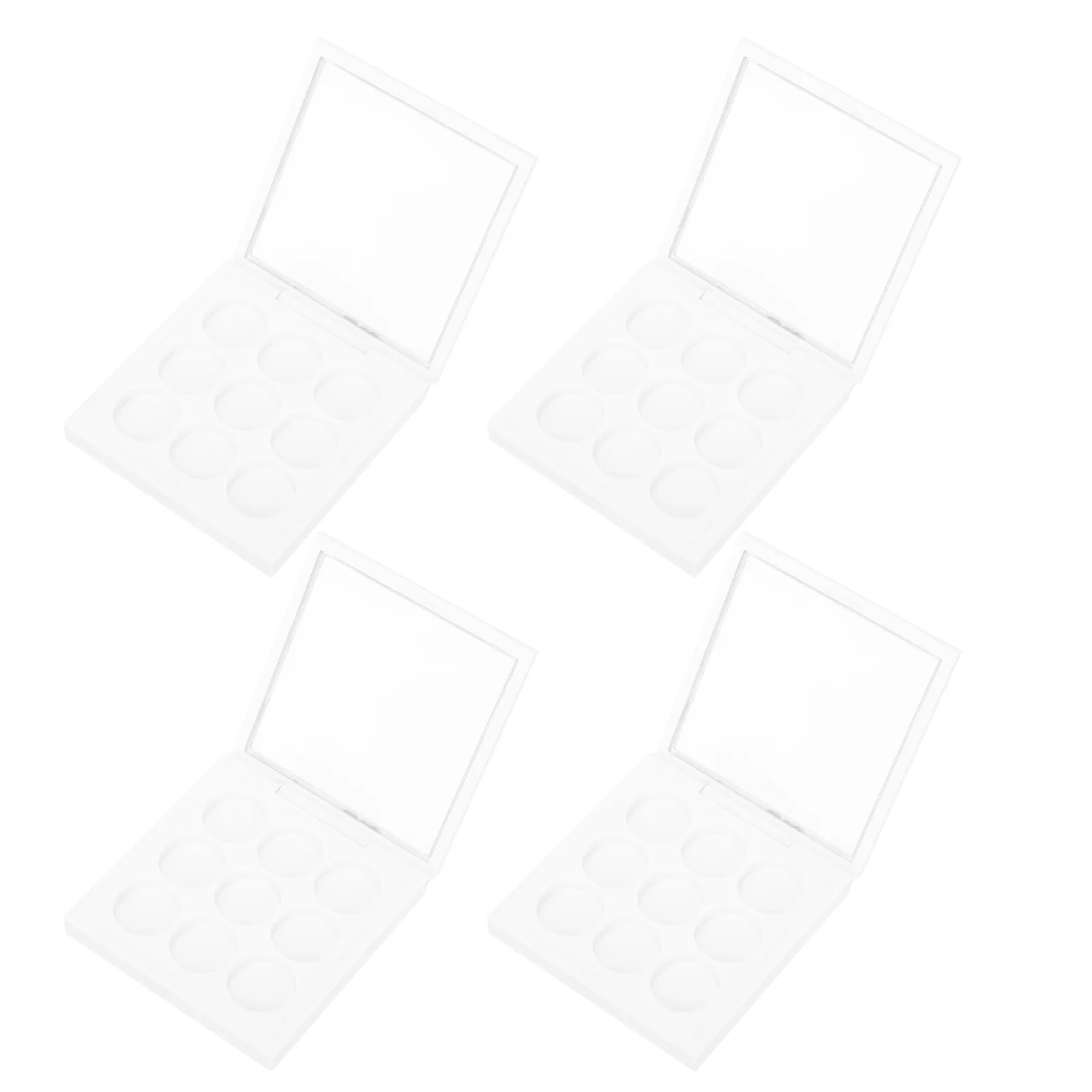 

4Pcs Cosmetics Tray Eyeshadow Case Storage Box for Eyeshadow Storage Cosmetics
