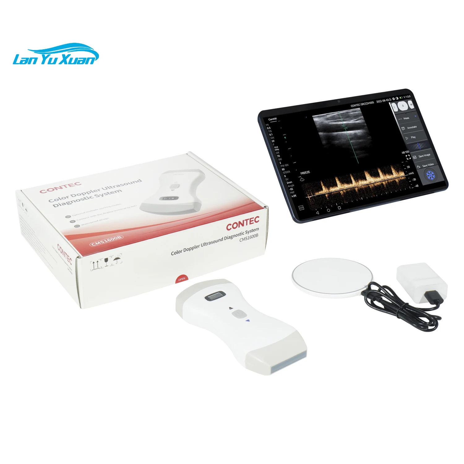 CMS1600B цветной допплеровский ультразвуковой аппарат для ладоней