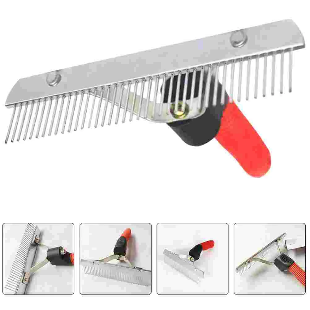 

Cleaning Brush Pet Comb Dog Brushes Grooming Small Dogs Dematting Rake Shedding