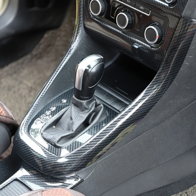Карбоновая центральная консоль переключения передач U-образная крышка