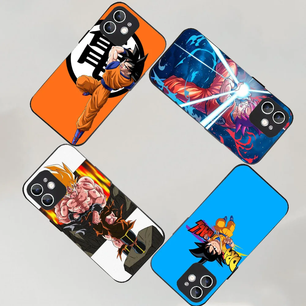 WAA-38 Vegeta Goku Черный Гибкий Чехол ТПУ Для Xiaomi 11t Mi 10 10t 9t A2 A3 S2 Poco X6 Note Pro Lite