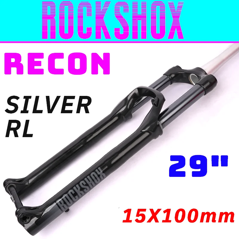 SRAM Rockshox Recon Silver RL 140 мм дорожная 29 колесная Вилка 15x100 46 офсетная ручная