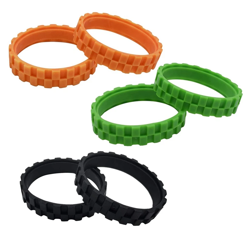 

6Pcs Tires For IROBOT ROOMBA Wheels Series 500, 600,700, 800 And 900 Anti-Slip Irobot Roomba Accessories
