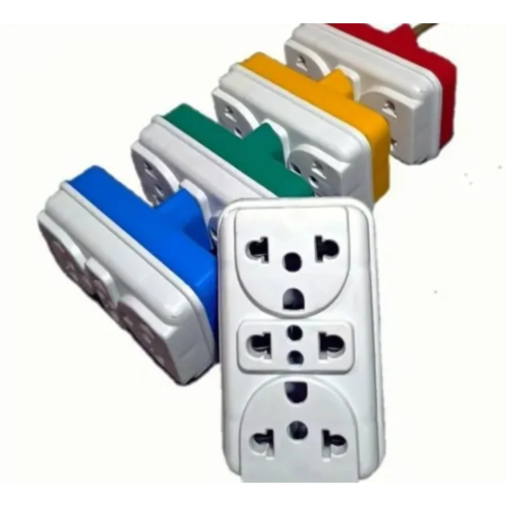 

Plug Adapter Benjamin Padrao Triple Format Casulo