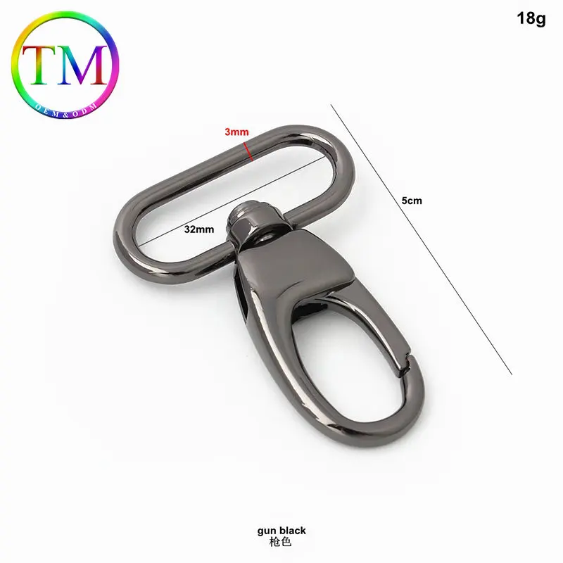 10-50Pcs Bag Swivel Snap Hook Metal Dog Collar Buckle Lobster Clasp Trigger Clips Diy Chain Part Accessories High Quality