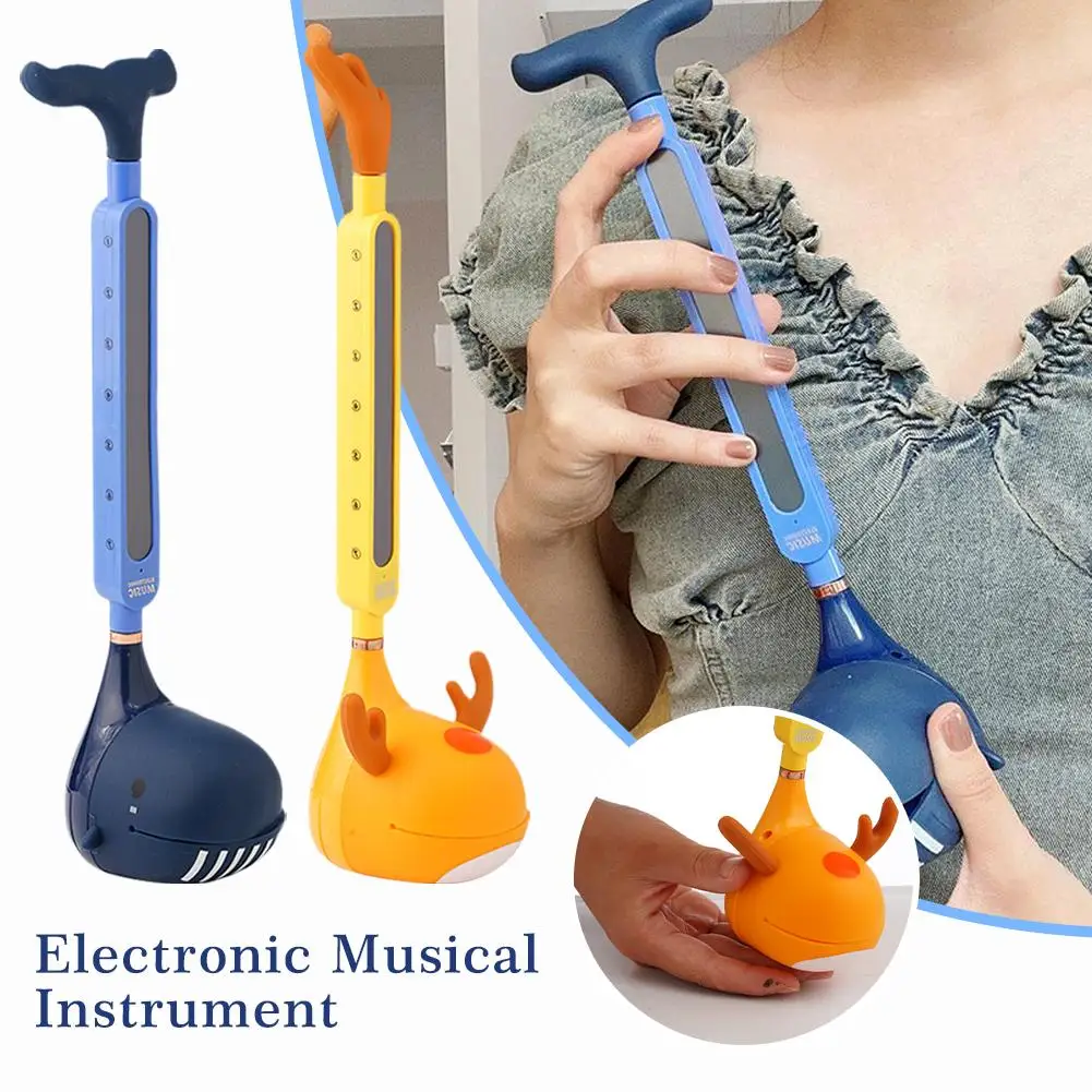 2023 Portable Otamatone Japanese Electronic Musical Instrument Synthesizer Funny Magic Sounds Toys For Kids Adults Gifts