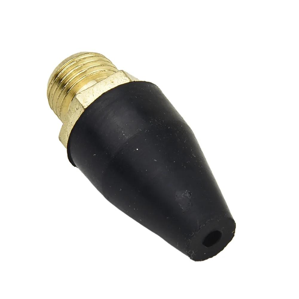 

1/8 Inch Accessories Connector Replacement 35x12 mm Rubber Nozzle Parts 10 Pcs Pack Brass Safety-Tip Air Blow Tools