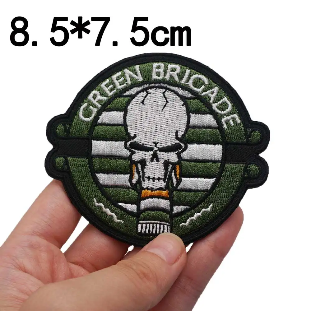 green brigade skull