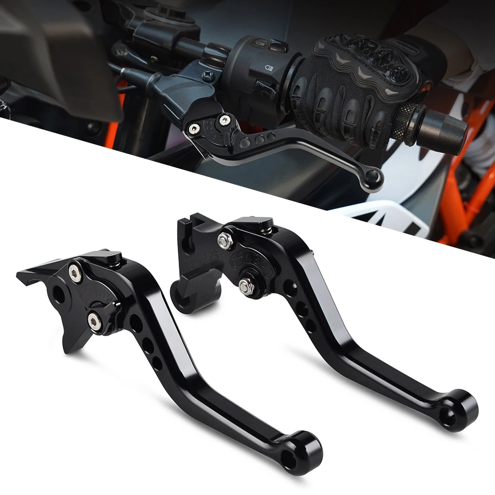 

Регулируемые тормозные рычаги для мотоцикла Yamaha WR125X 2009 2010 2011 2012 2013 WR125R, алюминиевый рычаг тормоза сцепления