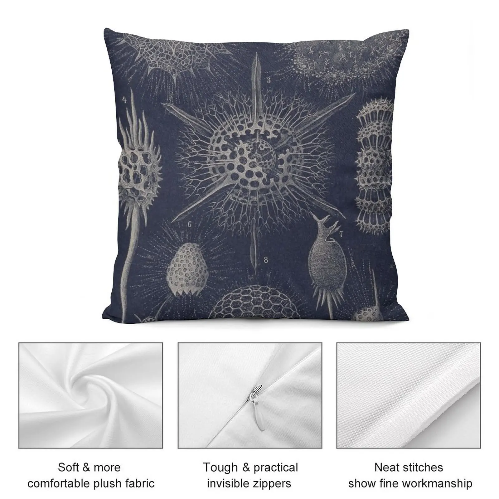 Винтажная декоративная подушка с изображением радиатора