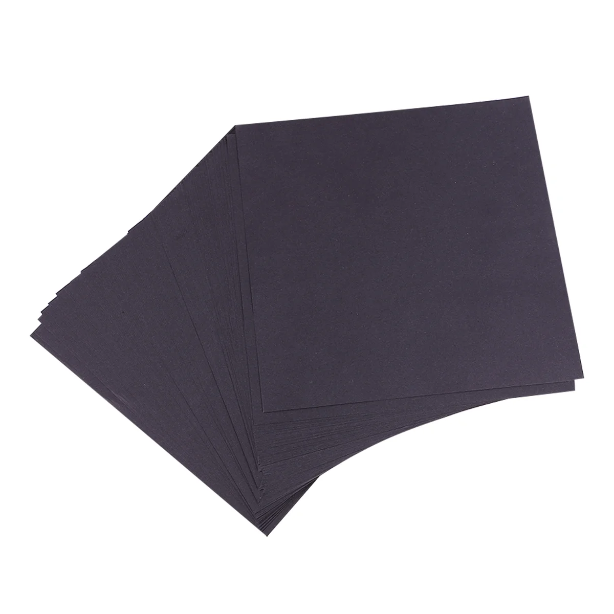 

100 Pcs Double Sided Square Origami Paper Crane Black Scrapbook Bulk Child Scrapbooking