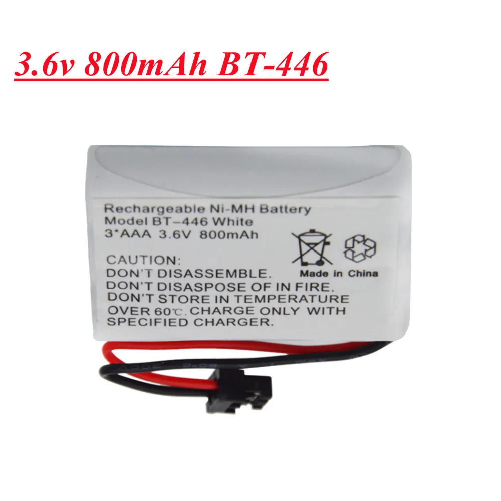 BT-446 3 6 V 800mAh AAA NiMH аккумуляторная батарея для телефона фототехники BP-446 BT-1005 BTY0457001