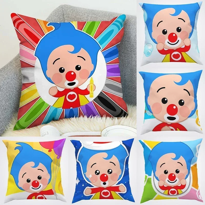 Аниме наволочка Plim наволочки для подушек 45x45 кровати декоративные подушки дивана