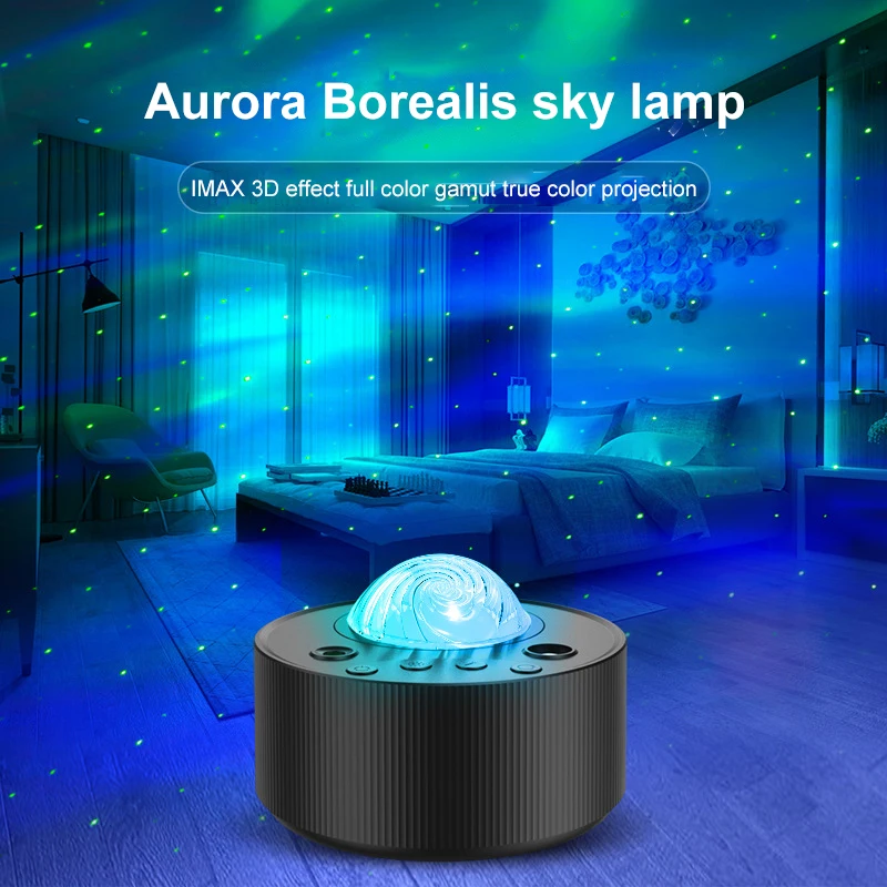 

Led Aurora Projection Lamp Moon Galaxy Night Lights Laser Star Nebula Projection Bedroom Decoration Atmospher Projector For Home