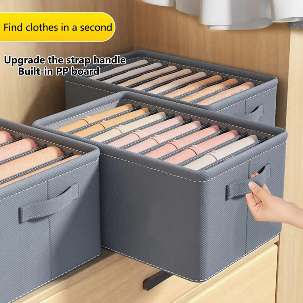 

Practical Multifunctional Convenient to Take Dividing Grid Sweater Organizer Box for Home Storage Box Organizer Box