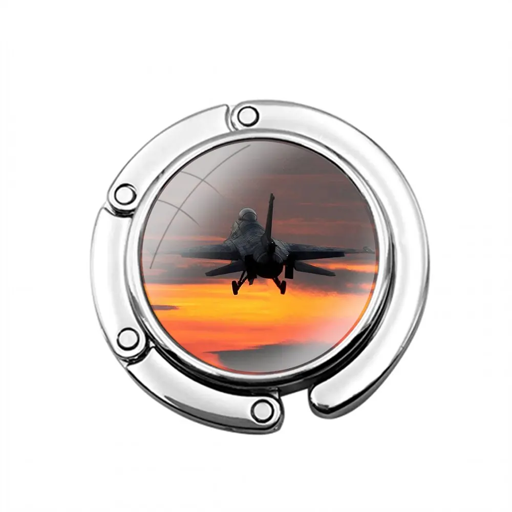 Складной крючок для кошелька в стиле милитари хранения женской настольной сумки