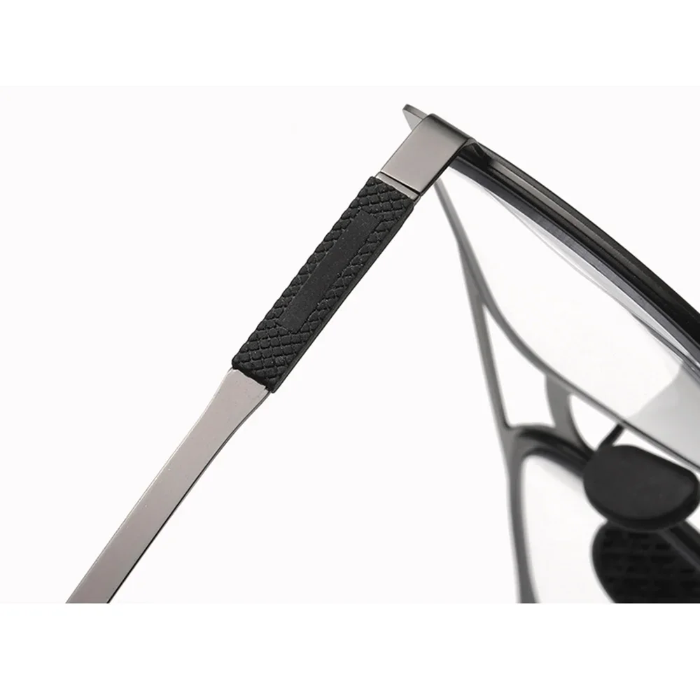 Фотохромные прогрессивные мультифокальные солнцезащитные очки для чтения Ретро