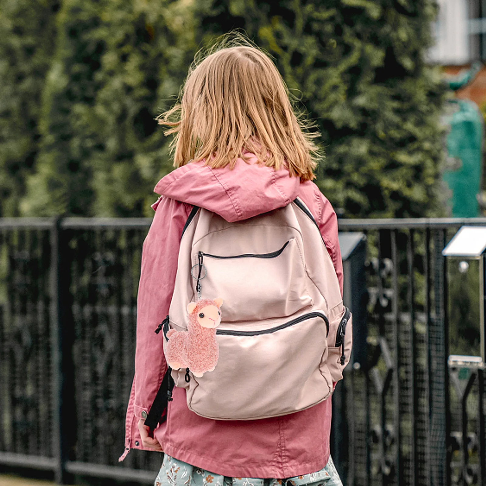 Брелок из альпаки маленькие мягкие игрушки плюшевые милый брелок для ключей с