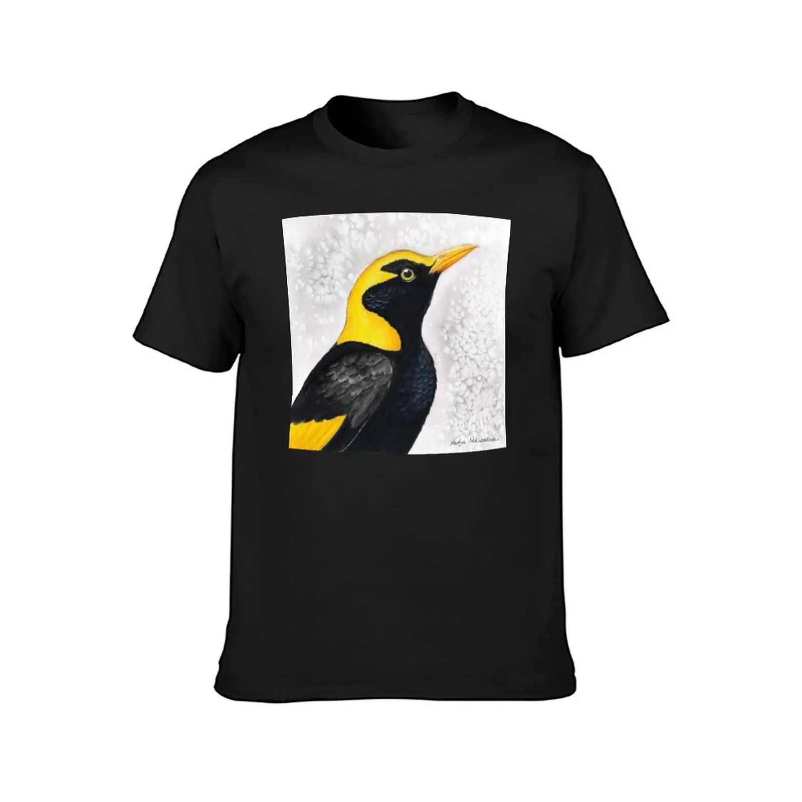 Фото Футболка Regent Bowerbird - by Nadya neklioudoba, новинка, тяжелая футболка для мужчин №2