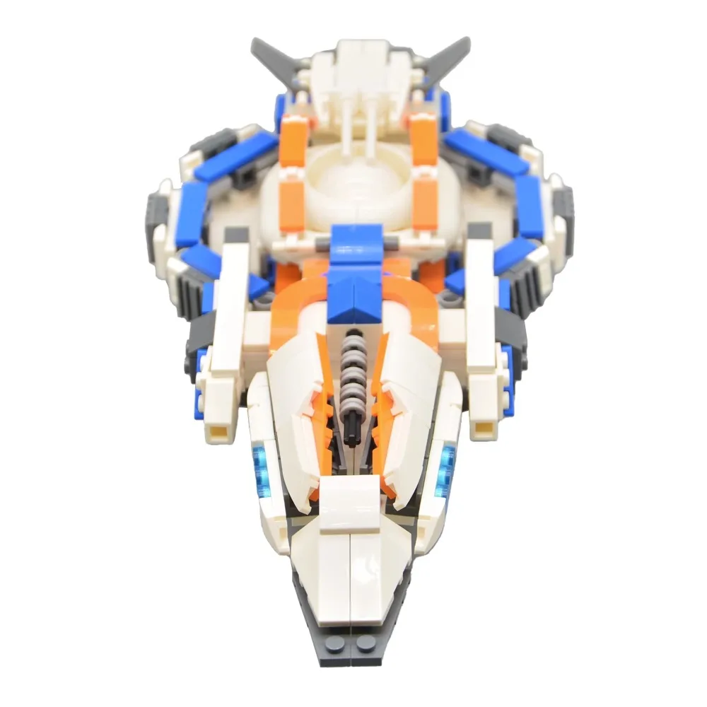 Серия космических фильмов MOC корабль Вселенной строительный блок модель сделай