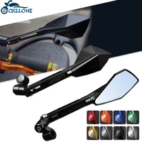 universal motorcycle aluminum rearview side mirrors 8mm 10mm for aprilia rs50 rs50 1999 2005 rs125 rs 125 2006 2010 rs250 rs 250