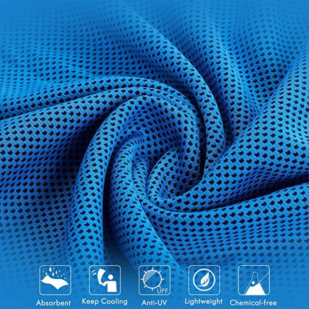 Холодное полотенце для занятий спортом на открытом воздухе охлаждающее