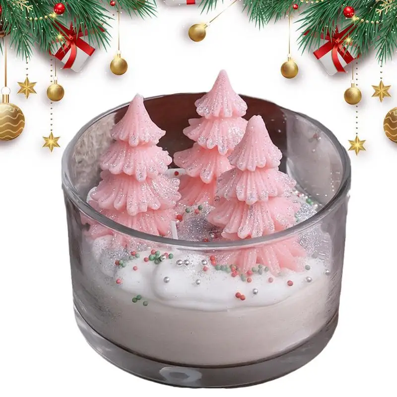 Рождественские ароматические свечи Ароматерапия Чайная свеча Рождественская