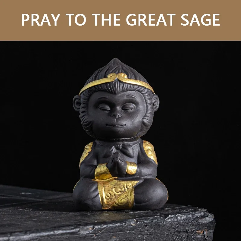 

Керамический чайный питомец Великий мудрец JINGDE TEA SET