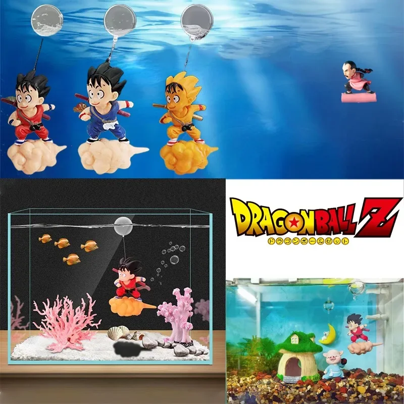 Dragon Ball Son Goku Cloud Action Fish Tank Подвеска Украшение Аниме Персонаж Аквариум Украшения