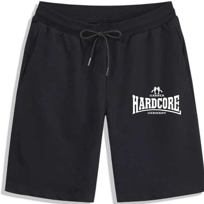 

men Shorts "GABBER GERMANY" SPEEDCORE HAKKE TERROR HARDSTYLE2018 Fashion slim Men Shorts Shorts Men's Shorts