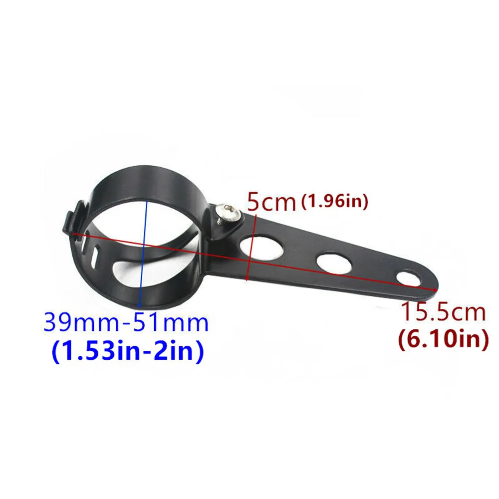 Универсальный Кронштейн Для Фар Мотоцикла Регулируемый Держатель 39 Мм-51 Мм