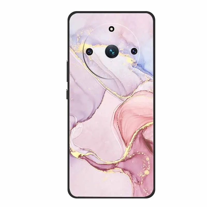 Для Realme 11 Pro Plus чехол мраморный ТПУ силиконовый мягкий для телефона Чехлы OPPO +
