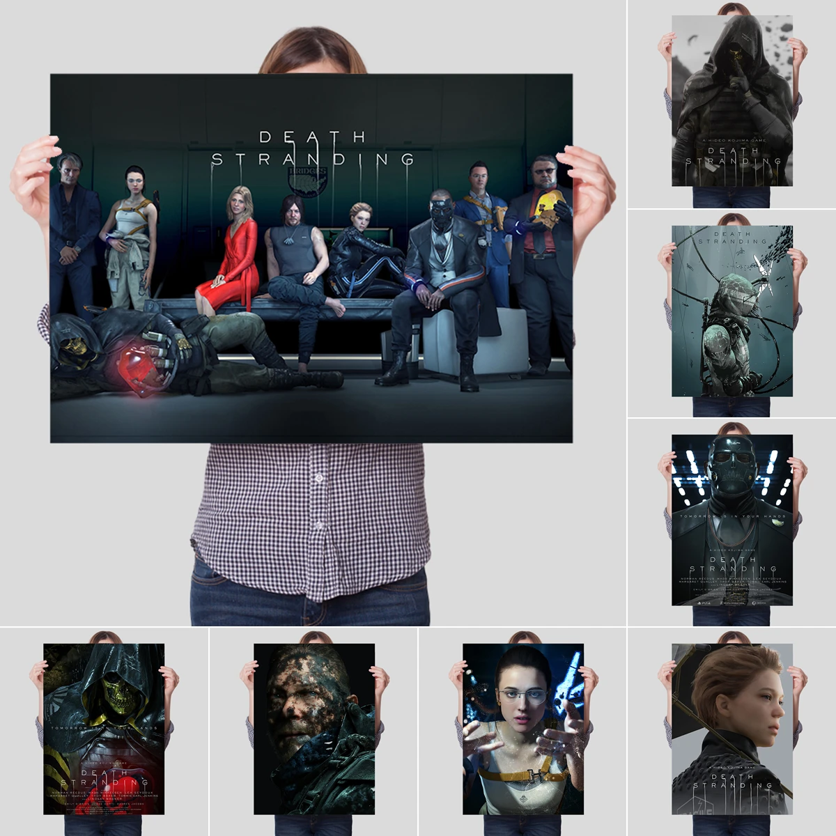 Death Stranding Video Games Canvas Poster Print Posters Canvas Painting Art Home Decoration For Living Room Wall Decor Mural