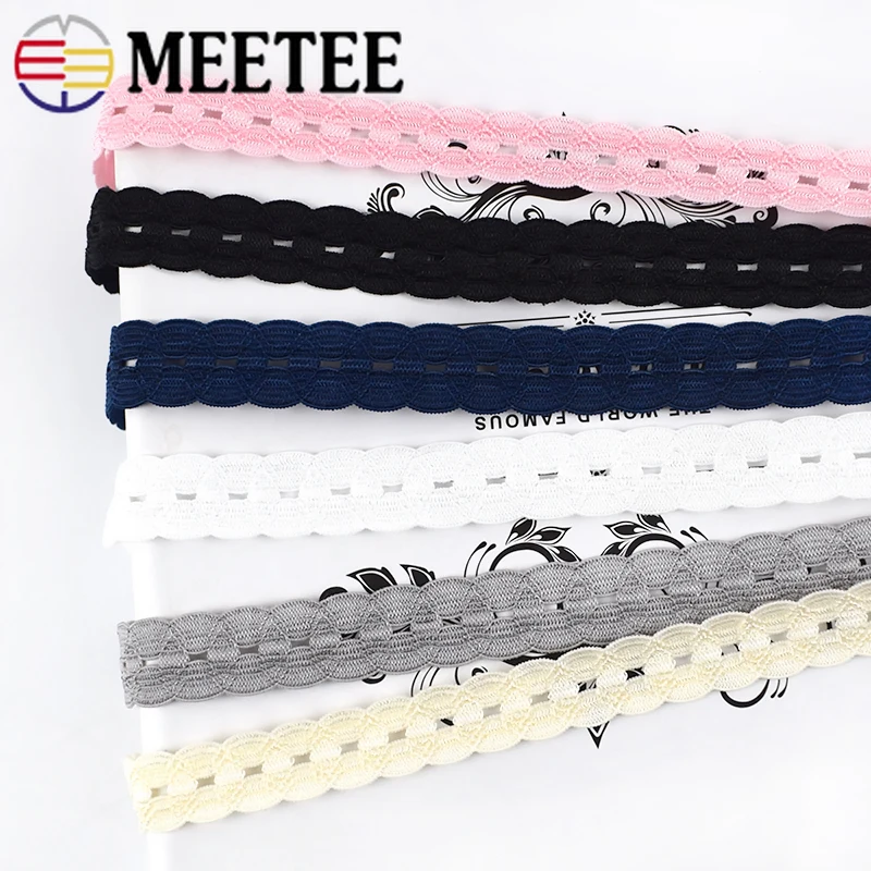 20/42M 15mm Mesh Spandex Elastic Band Baby Hair Decorative Stretching Buttons Tabs Loop Trim Tiny Ribbbon Strap Belt Accessories | Дом и сад