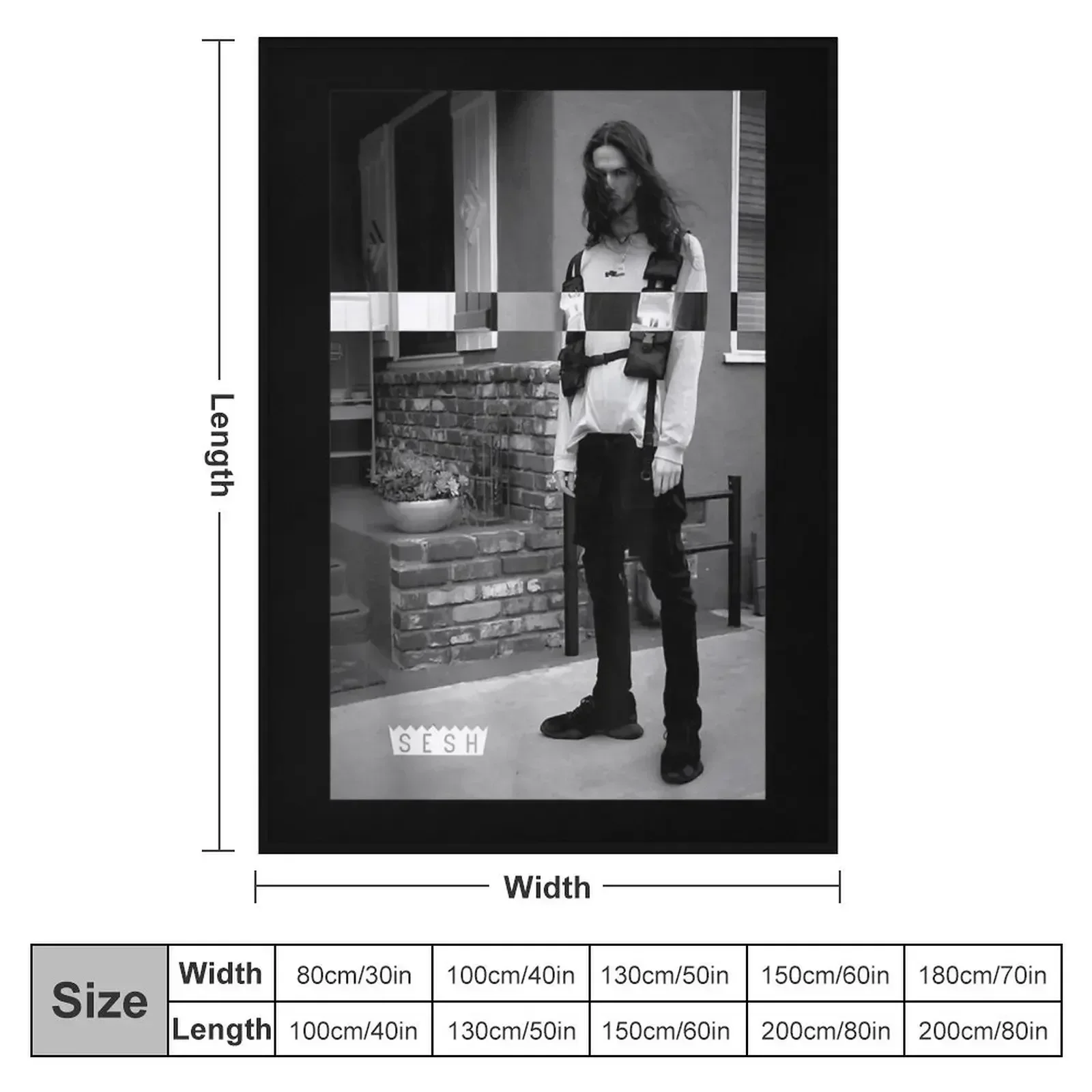 Одеяло TeamSesh Bones Crown с логотипом фланелевые одеяла для кемпинга