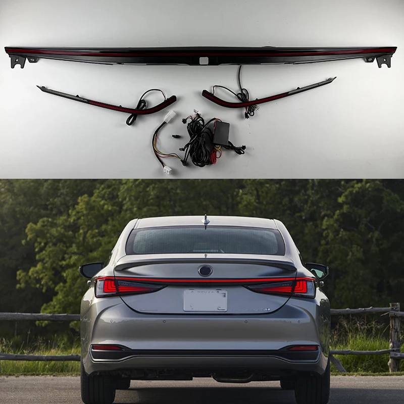 Высококачественный задний светодиодный фонарь для Lexus ES 300h 350h 2018 + сигнал заднего