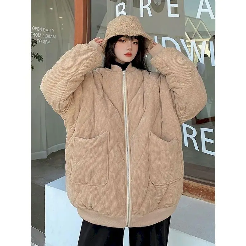 

2022 New Women'S Hooded Jackets Spring Autumn Causal Windbreaker Women Basic Jacket Coats Zipper Loose Jackets Famale Oversize