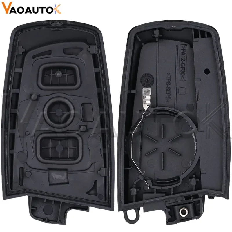 Фото Умный дистанционный автомобильный ключ для BMW 3 5 7 серии X3 X5 F10 F30 FFEM BDC CAS4 CAS4+ ID49 Чип 315/434/868 МГц Бесключевой ключ Go 3/4 с кнопками №4