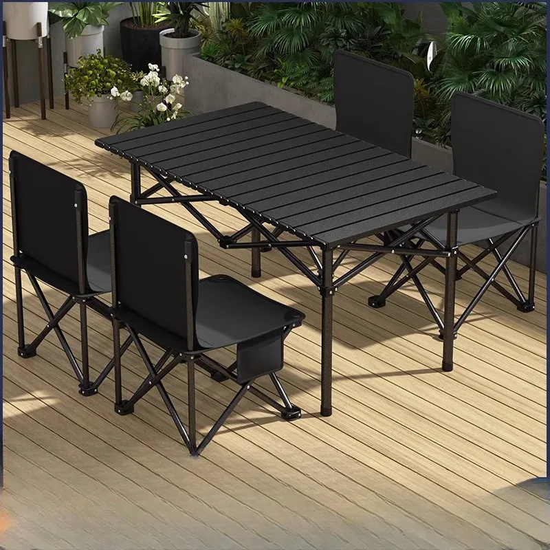 Mesa de Comedor Redonda plegable para exteriores, mueble nórdico moderno para restaurante,...