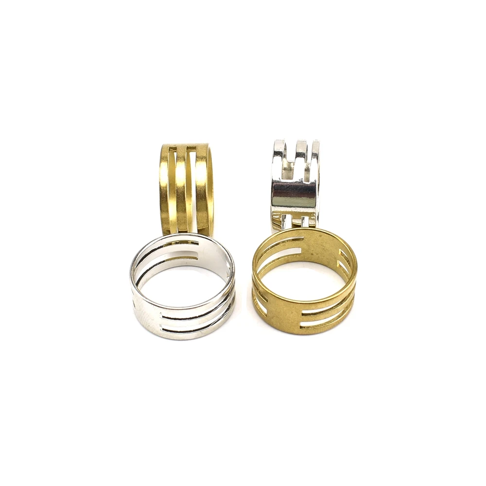 1 piezas hacer anillo de salto de cierre abierto anillos de dedo herramientas de fabricación de joyas