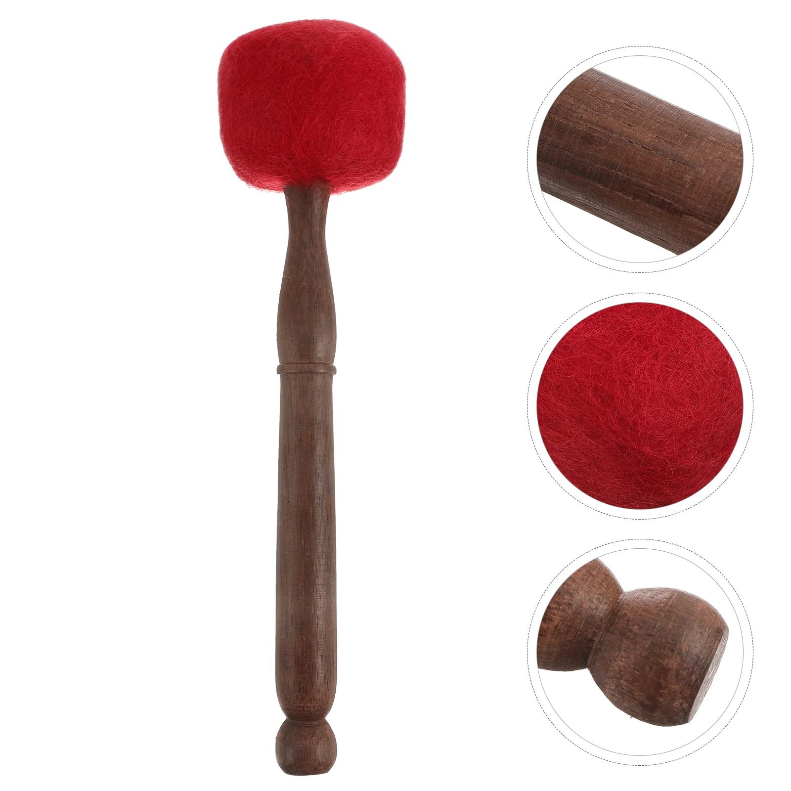 

Bowl Stick Singing Wooden Hand-made Buddhism Sound Tools Percussion Instrument Parts Chanting Bowls Yoga Outfit Mallet Tibetan