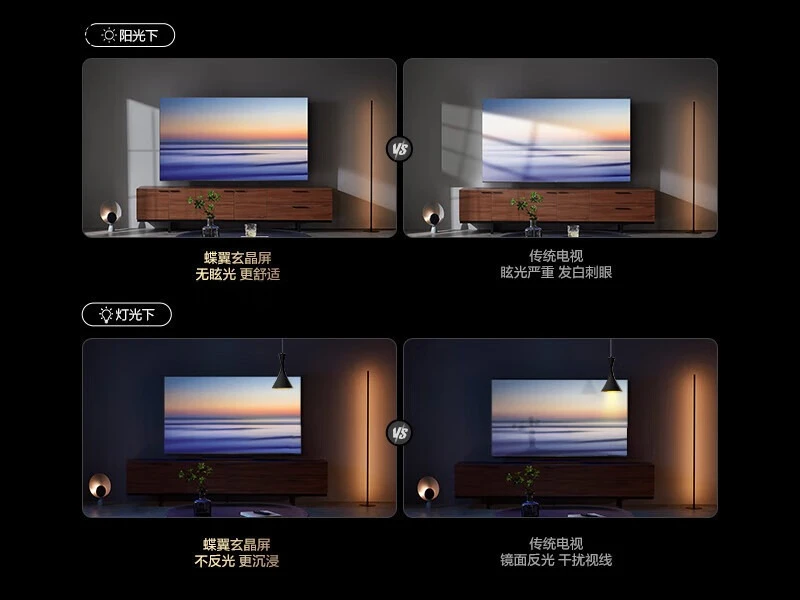 Фото Ультратонкий телевизор LTT TV с диагональю 65/75/85/98 дюймов, Vientiane Partition Quantum Dot, ультратонкий телевизор с технологией Quantum Dot. №2