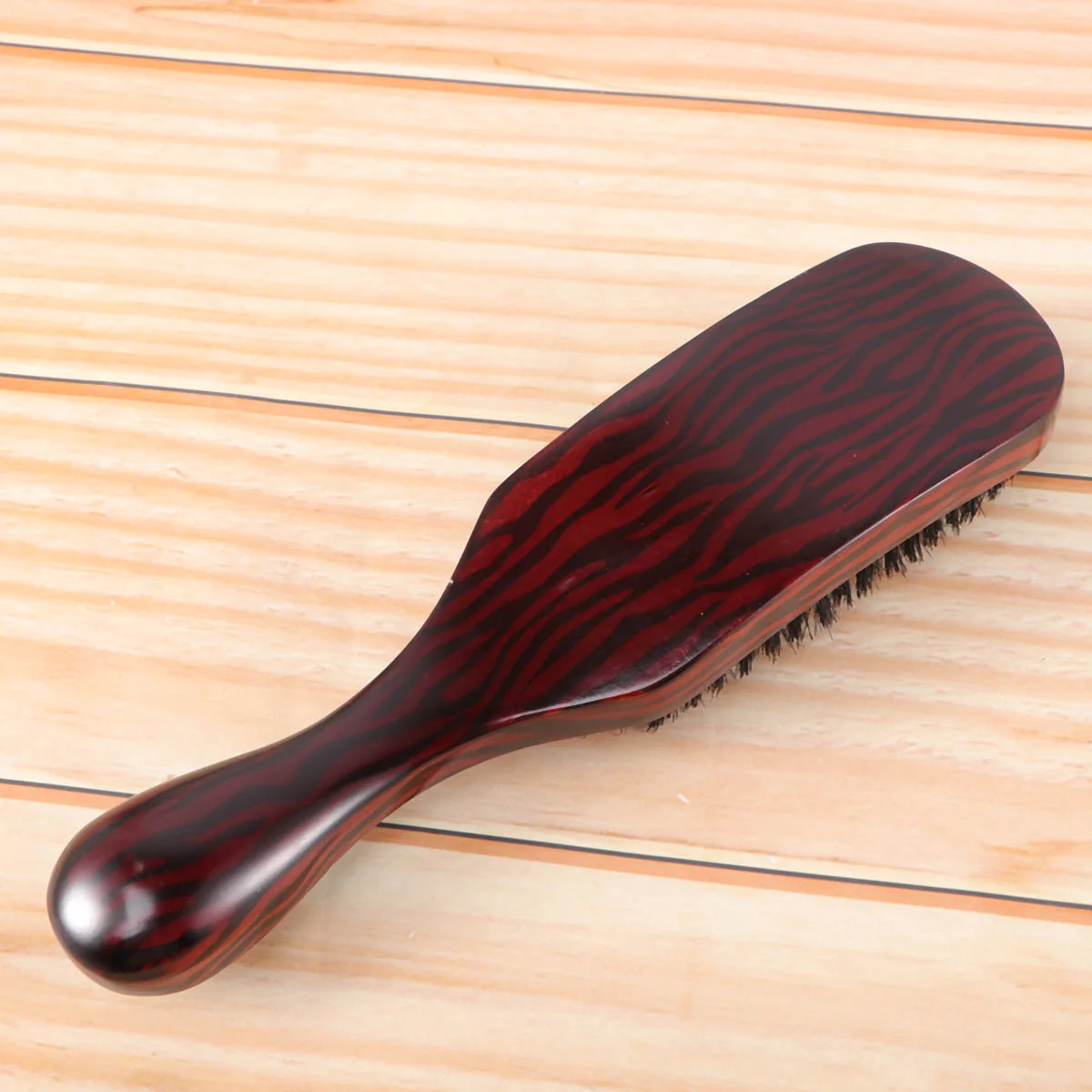 

Hair Brushes Natural Texture Bristles Wave Hair Brush Beech Combs Anti- static Hair Care for Hair Drying Styling ( Color As