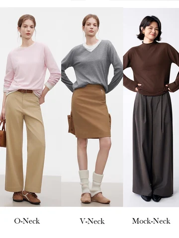 SuyaDream Женские шерстяные пуловеры