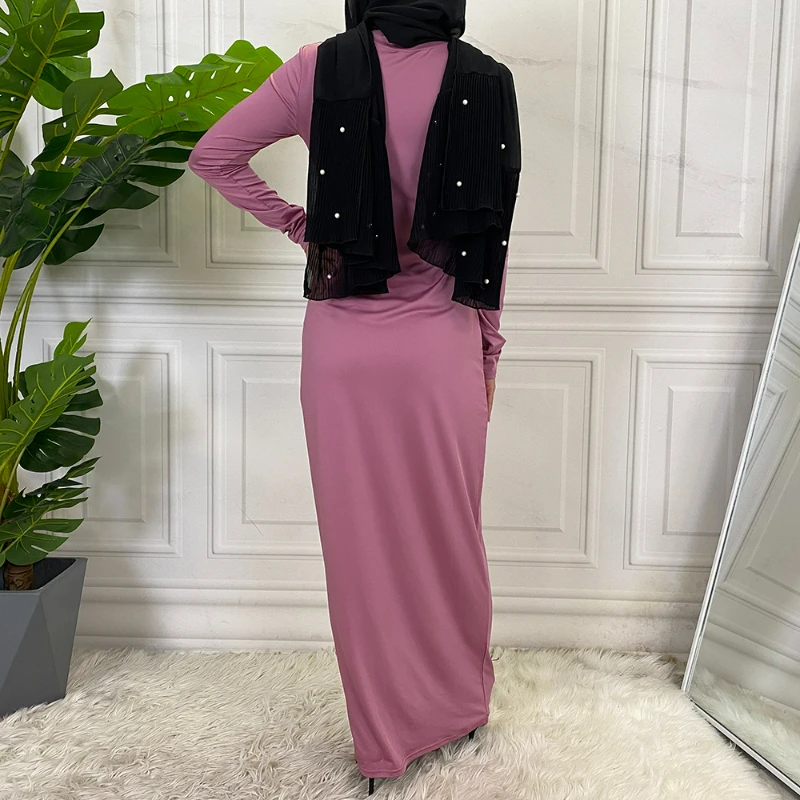 All-Match New Arrivals Muslim For Women Hijab Dress Middle East Dubai Abaya Turkey Kaftan Islamic Clothing Femme Arabic Vestido