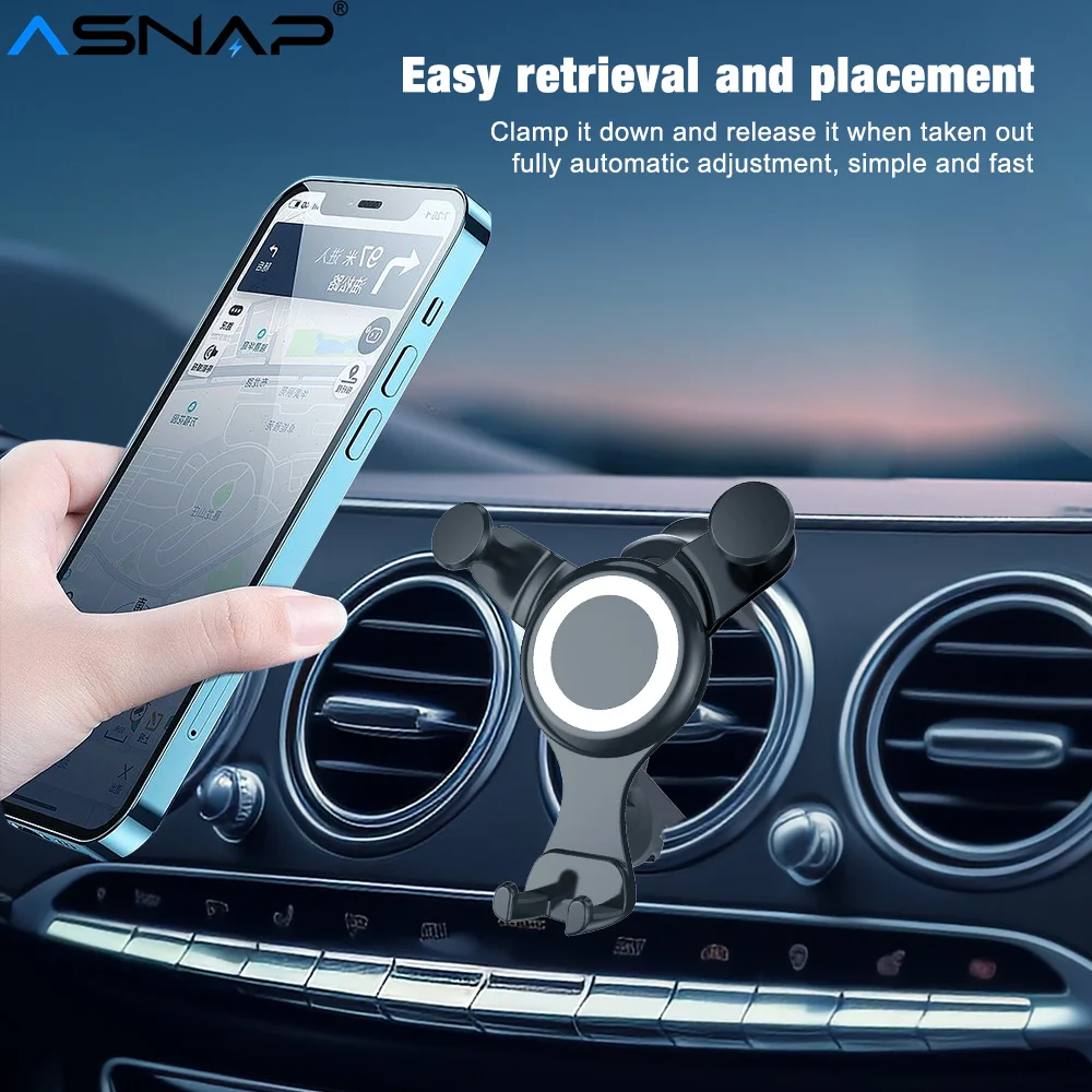 ASNAP держатель для телефона автомобильный кронштейн мобильного мини-размер
