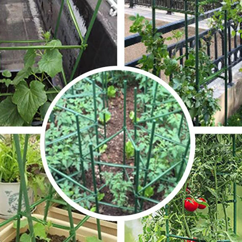 5 шт. садовые аксессуары опора для растений тент столб A-типа фиксированный зажим