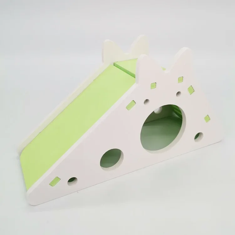 Игрушка-горка для хомяка домик домашнего питомца клетка виллы лестница игрушка