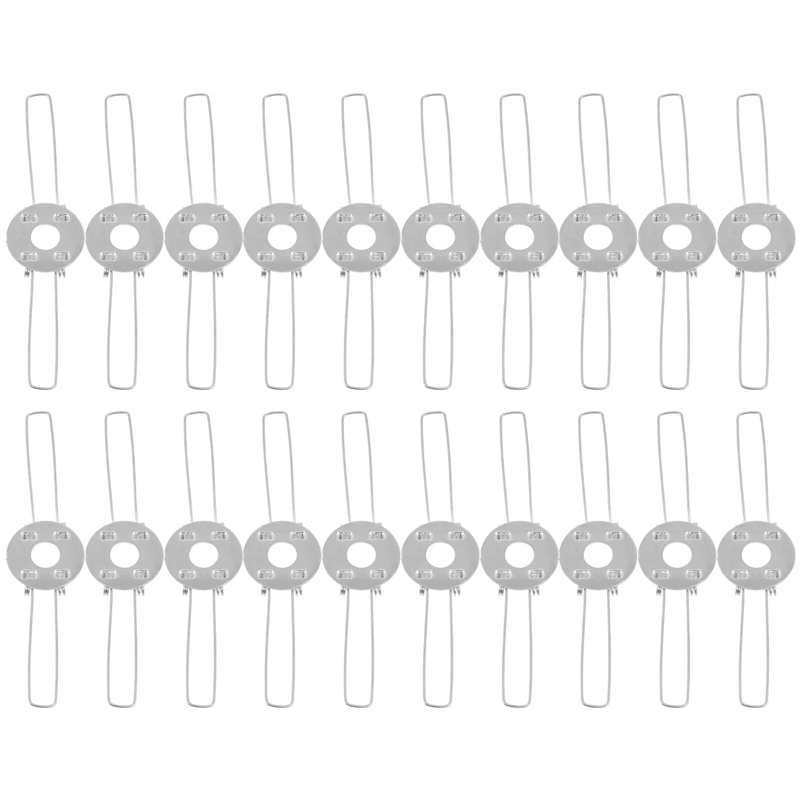 

Зажимы для абажура с фиксирующей пряжкой, 20 шт.